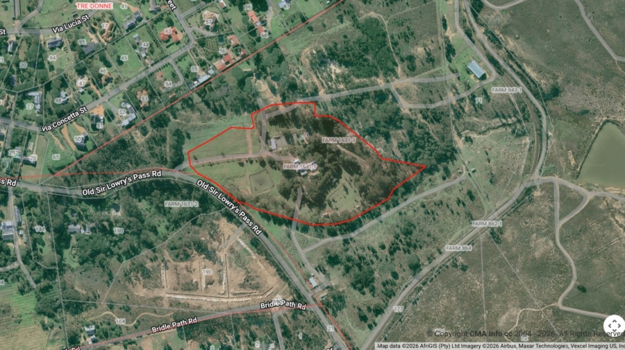 0 Bedroom Property for Sale in Sir Lowrys Pass Village Western Cape